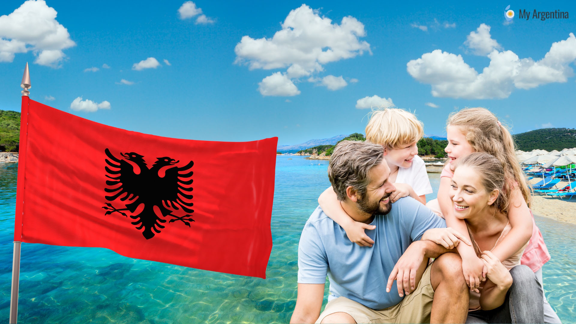 Семья в Албании